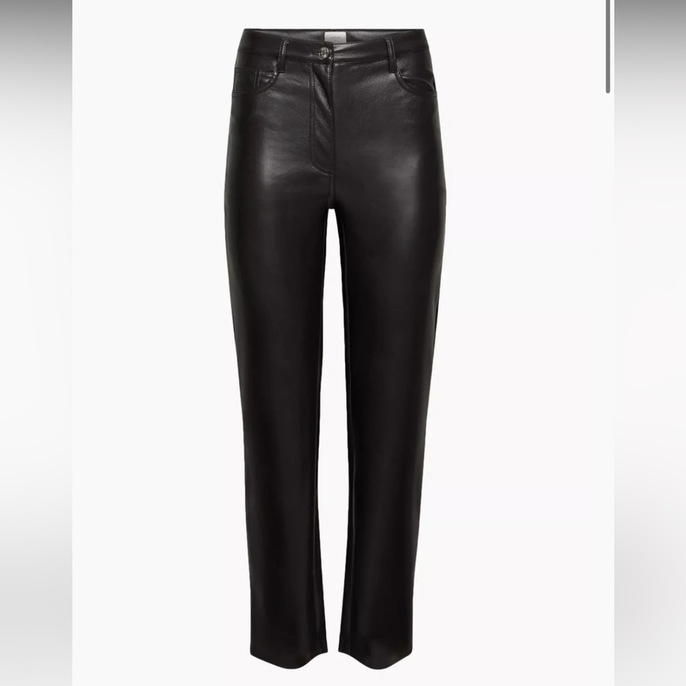 Artizia Melina cropped vegan leather pants